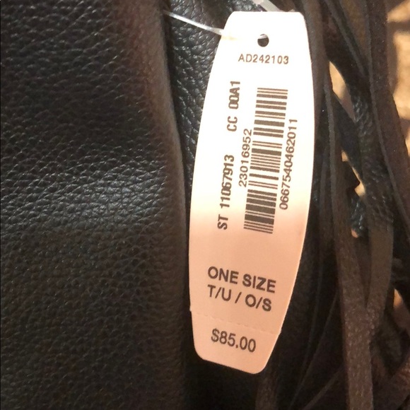 Victoria’s Secret Leather Tassel Backpack - Picture 3 of 6